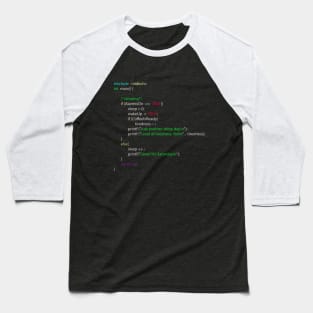 Morning Code Baseball T-Shirt